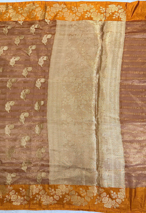 Pure Tissue Chiniya Banarasi Handloom Saree