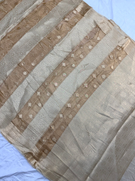 Pure Tissue Chiniya Banarasi Handloom Saree