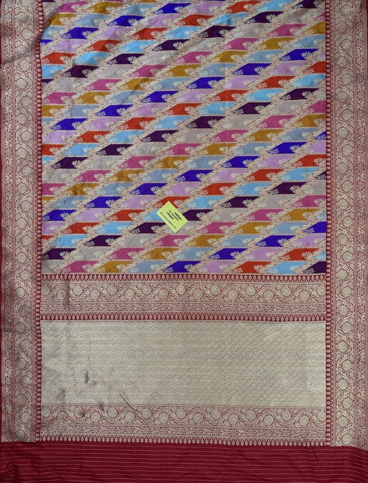 Ektara Pure Katan Silk Banarasi Handloom Saree - Rangkat
