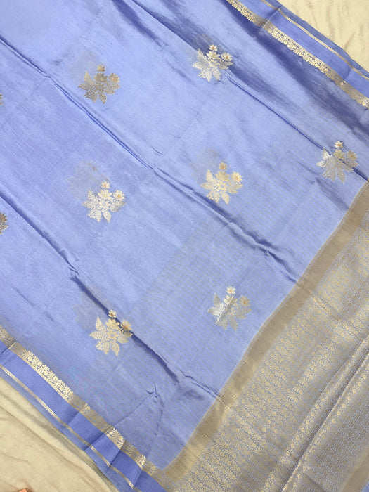 Pure Mango Katan Banarasi Handloom Saree