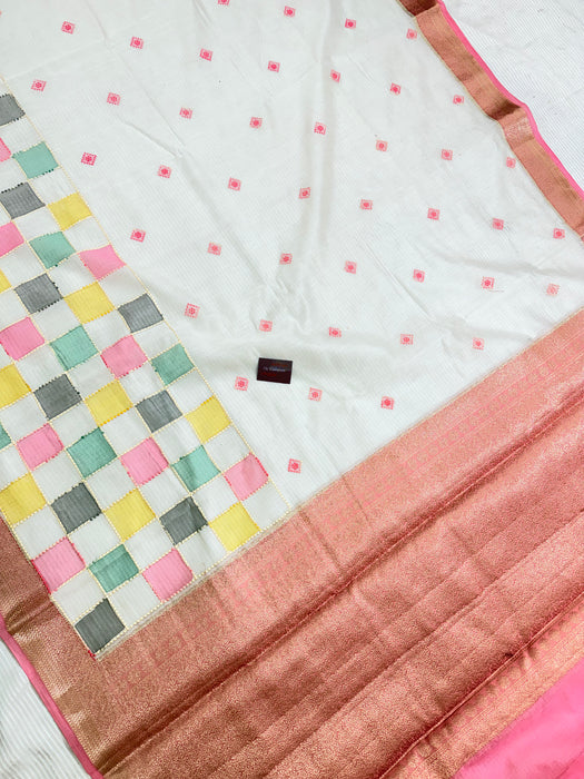 Pure Cotton Banarasi Handloom Saree
