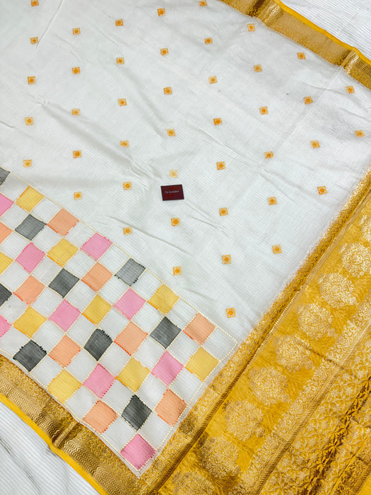 Pure Cotton Banarasi Handloom Saree