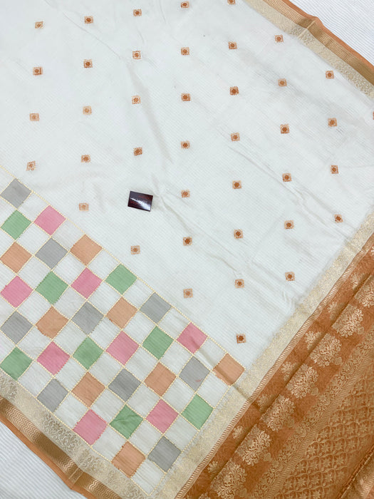 Pure Cotton Banarasi Handloom Saree