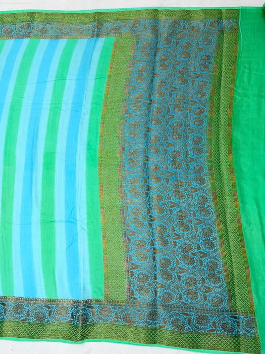 Rangkat Pure Silk Banarasi Handloom Saree - Hand Dye