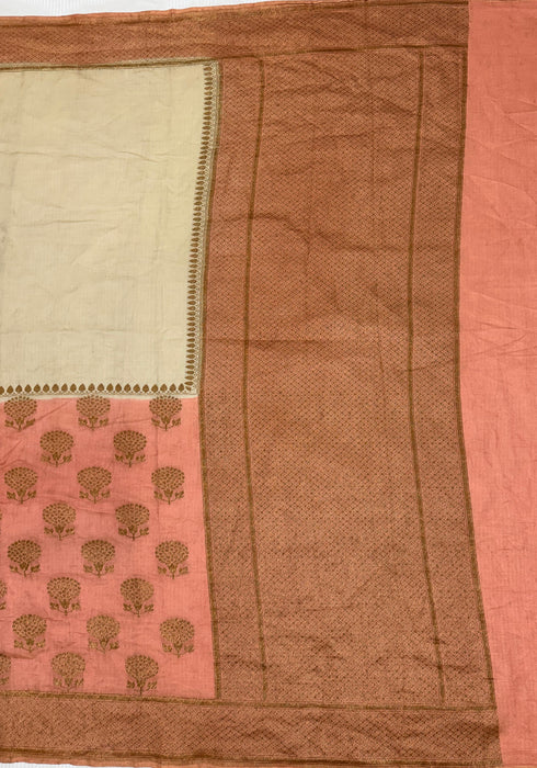 Pure Moonga Banarasi Handloom Saree - Designer Saree