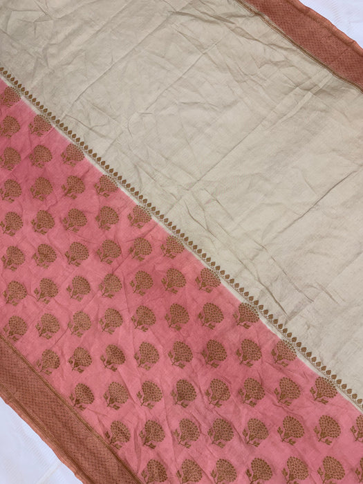 Pure Moonga Banarasi Handloom Saree - Designer Saree