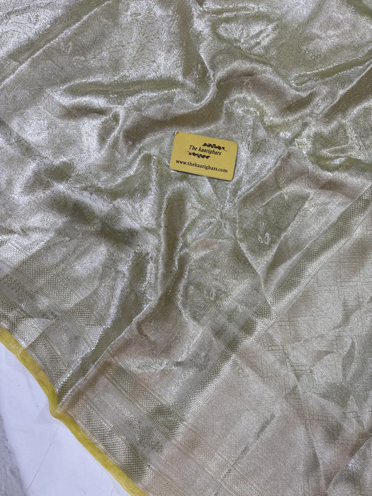 Pure Banarasi Tissue Handloom Saree - Brocade