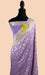 Buy Lavender Georgette saree
