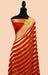 Buy Orange georgette saree in Canada