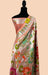 Buy Peach banarasi tussar saree online