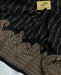 Buy black Banarasi saree