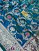 Buy Blue banarasi bridal saree