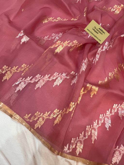 Buy onion pink saree