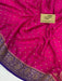 Buy Pink Banarasi crepe saree