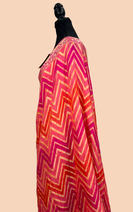 Rangkat Pure Khaddi Chiffon Banarasi Saree