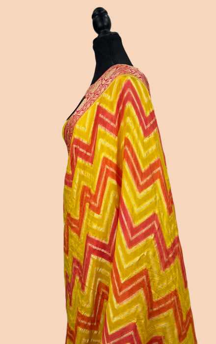 Rangkat Pure Khaddi Chiffon Banarasi Saree