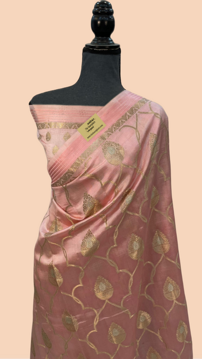 Pure Raw Mango Katan Banarasi Handloom Saree