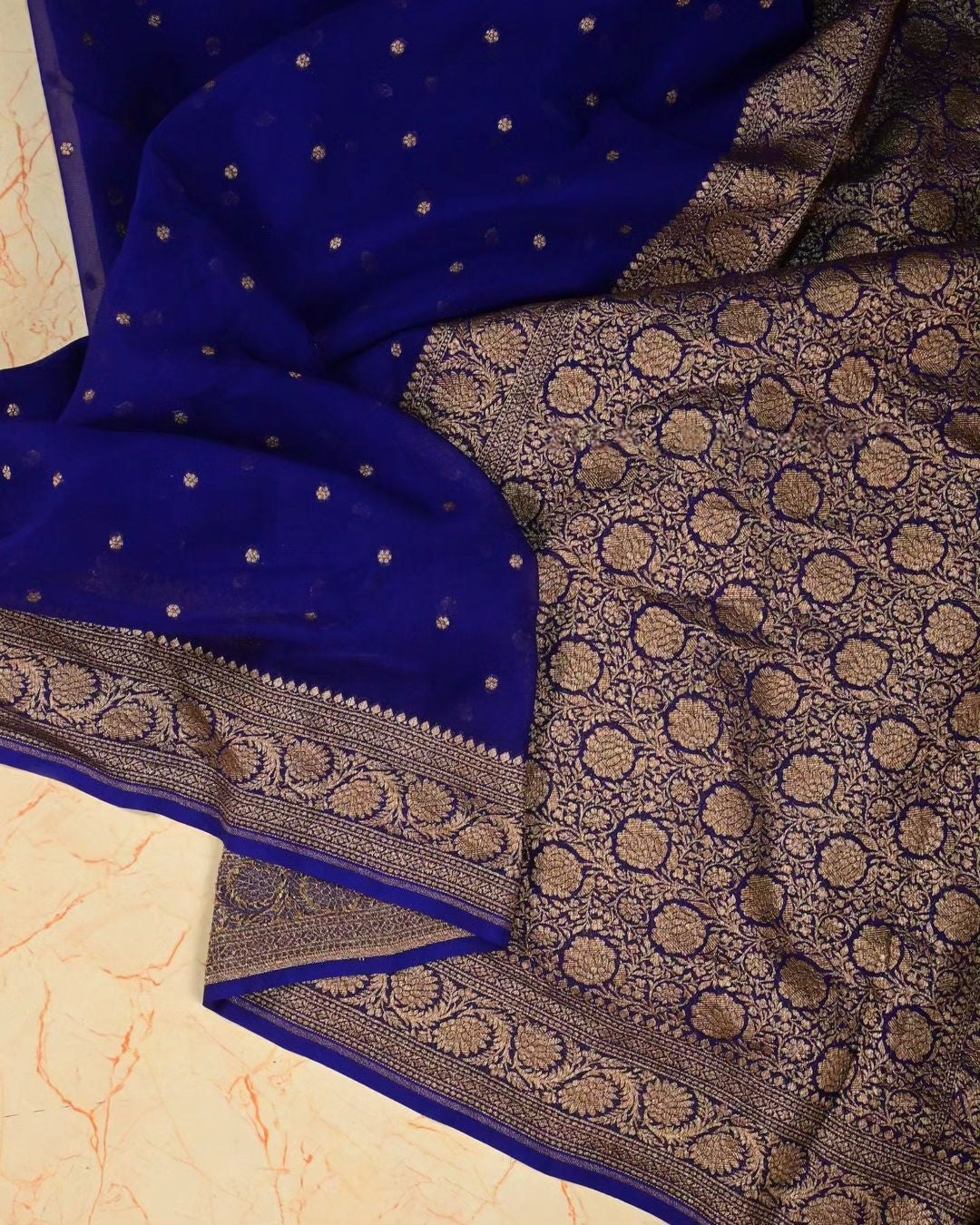 Georgette - Antique Zari