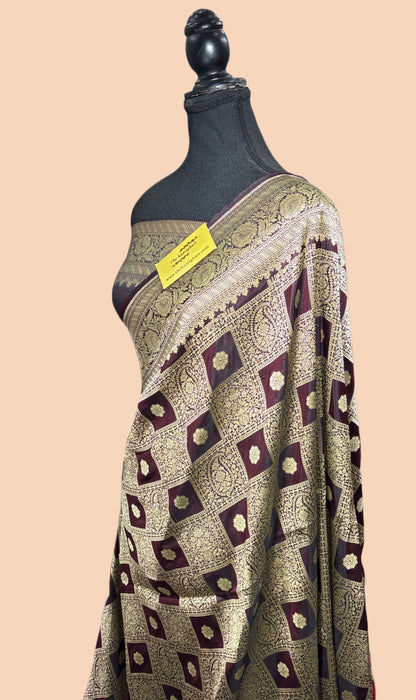 Pure Katan Silk Banarasi Handloom Saree