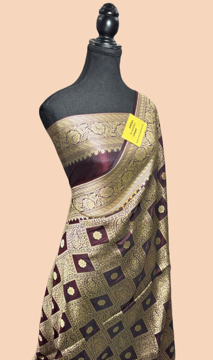 Pure Katan Silk Banarasi Handloom Saree