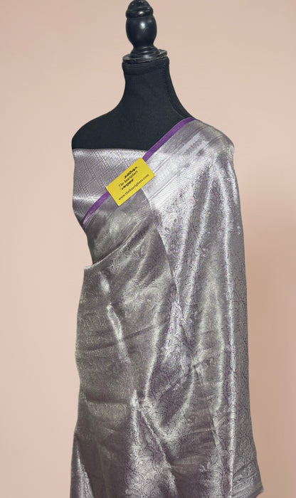 Pure Banarasi Tissue Handloom Saree - Brocade