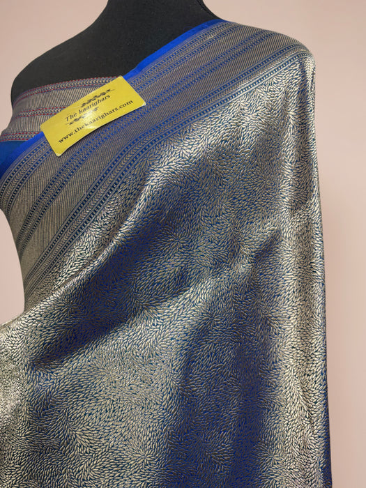 Pure Katan Silk Banarasi Handloom Saree - Tanchui Brocade