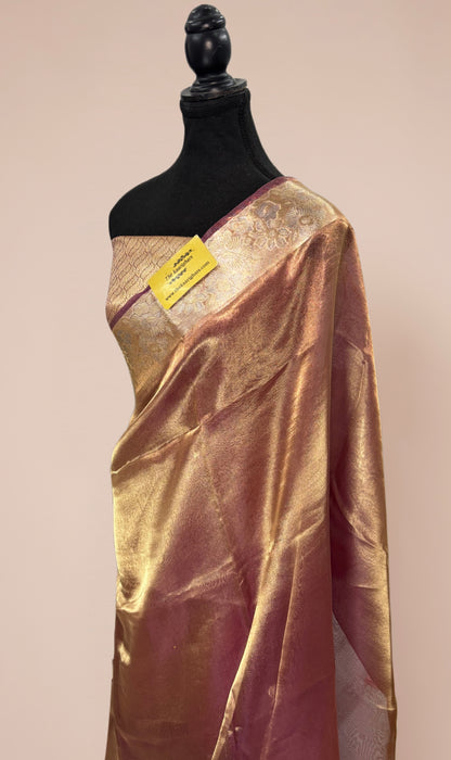 Pure Banarasi Tissue Handloom Saree - Reshmi Zari