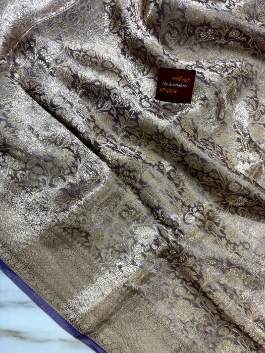 Pure Banarasi Tissue Handloom Saree - Designer Brocade