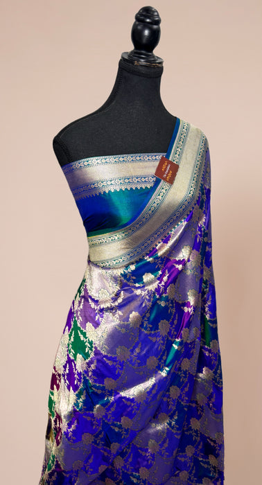 Pure Katan Banarasi Handloom Saree - Rangkat