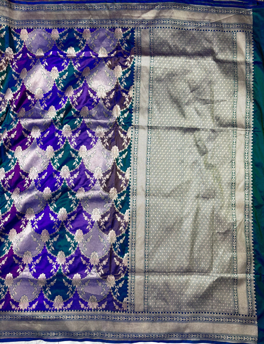 Pure Katan Banarasi Handloom Saree - Rangkat