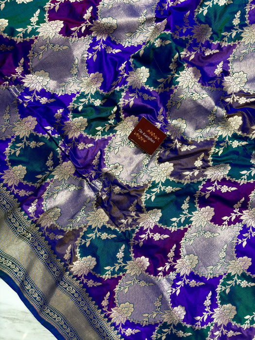 Pure Katan Banarasi Handloom Saree - Rangkat