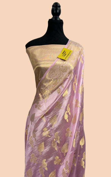 buy pink banarasi saree online in US