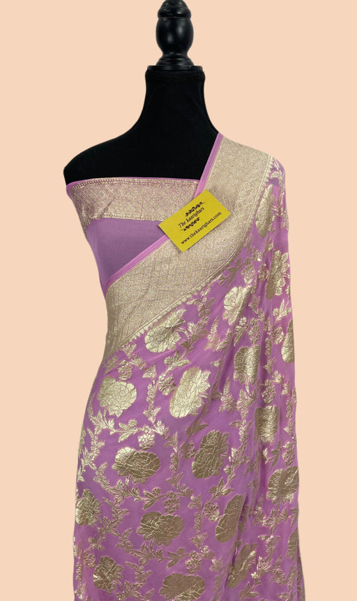 Buy Pure Khaddi georgette saree