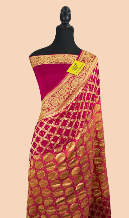 Buy authentic pure bandhani saree