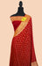 Buy Red chiffon saree online in UK